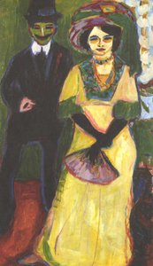 ドードーと彼女の兄弟 作： Ernst Ludwig Kirchner